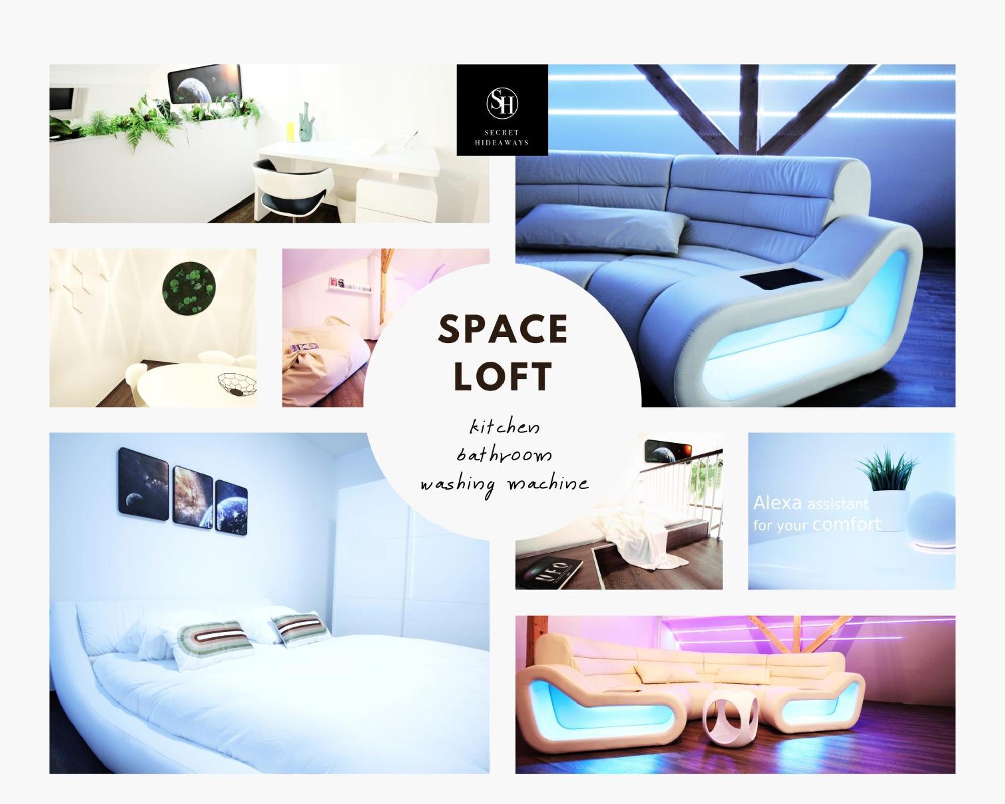 Secret Hideaways Space Loft Wohndesign Auf 2 Etagen L 450M Bis Uni Duisburg Kültér fotó